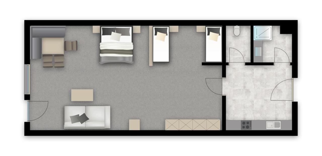 Post Appartements Strass im Zillertal Exteriör bild